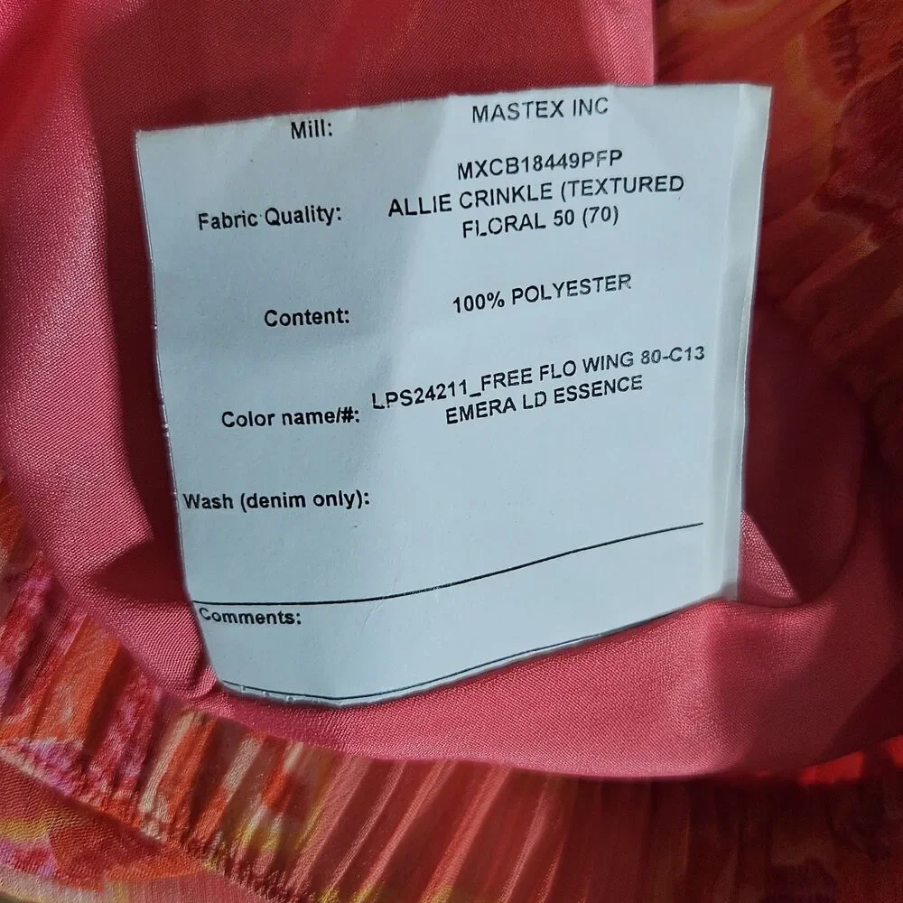 Loft Womens M Pink Red Floral Maxi Skirt Sample Long Casual Lightweight *SAMPLE* - Picture 5 of 7